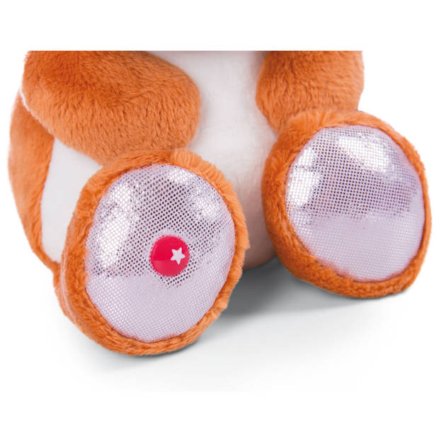 Nici eekhoorn pluche knuffel - oranje - 25 cm - Knuffeldier