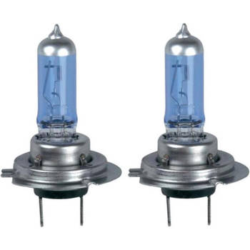 2 STUKS 12V 60/55W H4 P43t Halogeenlamp 6500K Auto Halogeenlamp Xenon Donkerblauw Glas Super Wit Hoog Wattage Lamp