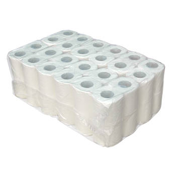 Toiletpapier cellulose 2-lgs 200 vel 12x4 rol