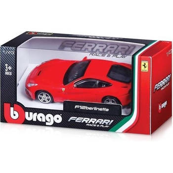 Bburago Ferrari R&P 1:43 Supersportwagen miniatuur - 1 stuk assorti uitgeleverd