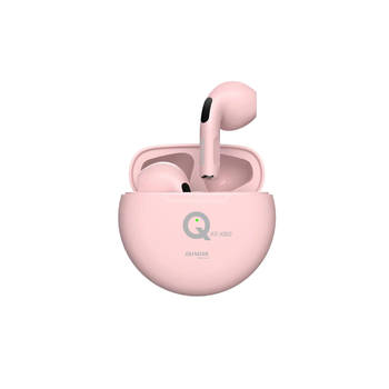 Aiwa AT-X80Q - oplaadbare bluetooth oordopjes hoofdtelefoon -Roze