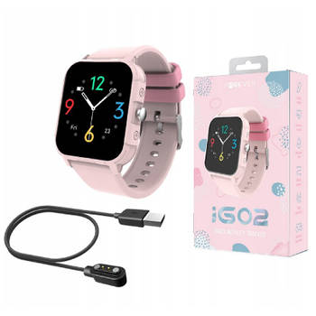 Forever smartwatch IGO 2 JW-150 voor jongeren - roze