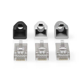 Nedis RJ45-Connector - CCBW89370GY - Grijs