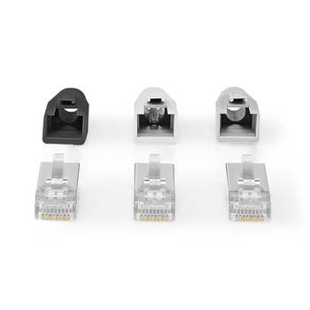 Nedis RJ45-Connector - CCBW89380GY - Grijs