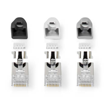 Nedis RJ45-Connector - CCBW89390GY - Grijs