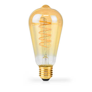 Nedis LED-Filamentlamp E27 - LBDE27ST64GD2