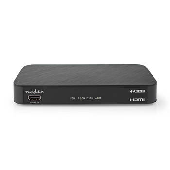 Nedis Digitale Audioconverter - ACON3445AT - Antraciet