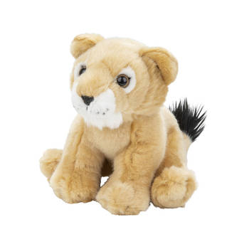 Pluche kleine leeuw knuffel van 18 cm - Knuffeldier