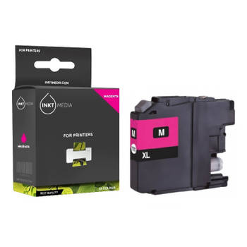 Inktmedia® - Inktcartridge - GESCHIKT BROTHER LC-422XL INKTCARTRIDGE MAGENTA HOGE CAPACITEIT - Cartridge met Inkt