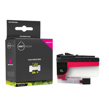 Inktmedia® - Inktcartridge - GESCHIKT BROTHER LC-424 XL INKTCARTRIDGE MAGENTA HOGE CAPACITEIT - Cartridge met Inkt
