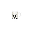 KitchenCraft - Set van 2 - Espresso Kopje - Franse Bulldog - 80ml - KitchenCraft