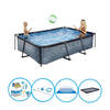 EXIT Zwembad Stone Grey - Frame Pool 300x200x65 cm - Zwembadpakket