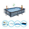 EXIT Zwembad Stone Grey - Frame Pool 300x200x65 cm - Zwembad Deal