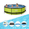 EXIT Zwembad Lime - Frame Pool ø300x76cm - Combi Deal