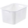 SmartStore - Basket 20 Opbergmand 13 liter Recycled - Polypropyleen - Wit