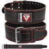 RDX Sports Weight Lifting Belt RD1 - 100% Leer Rood - S