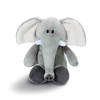 Nici olifant pluche knuffel - grijs - 20 cm - Knuffeldier