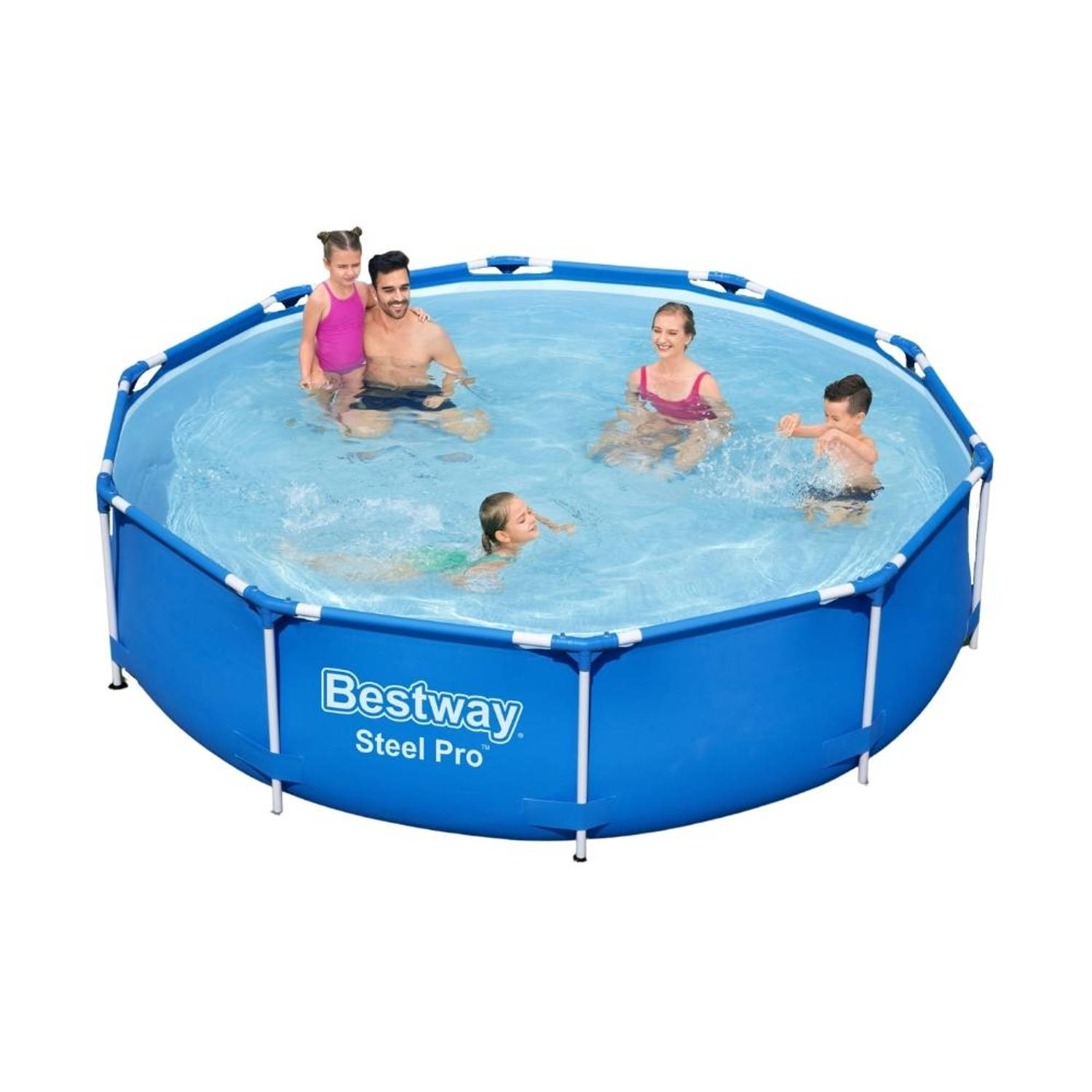Bestway Steel Pro frame zwembad rond 300 x 76 cm