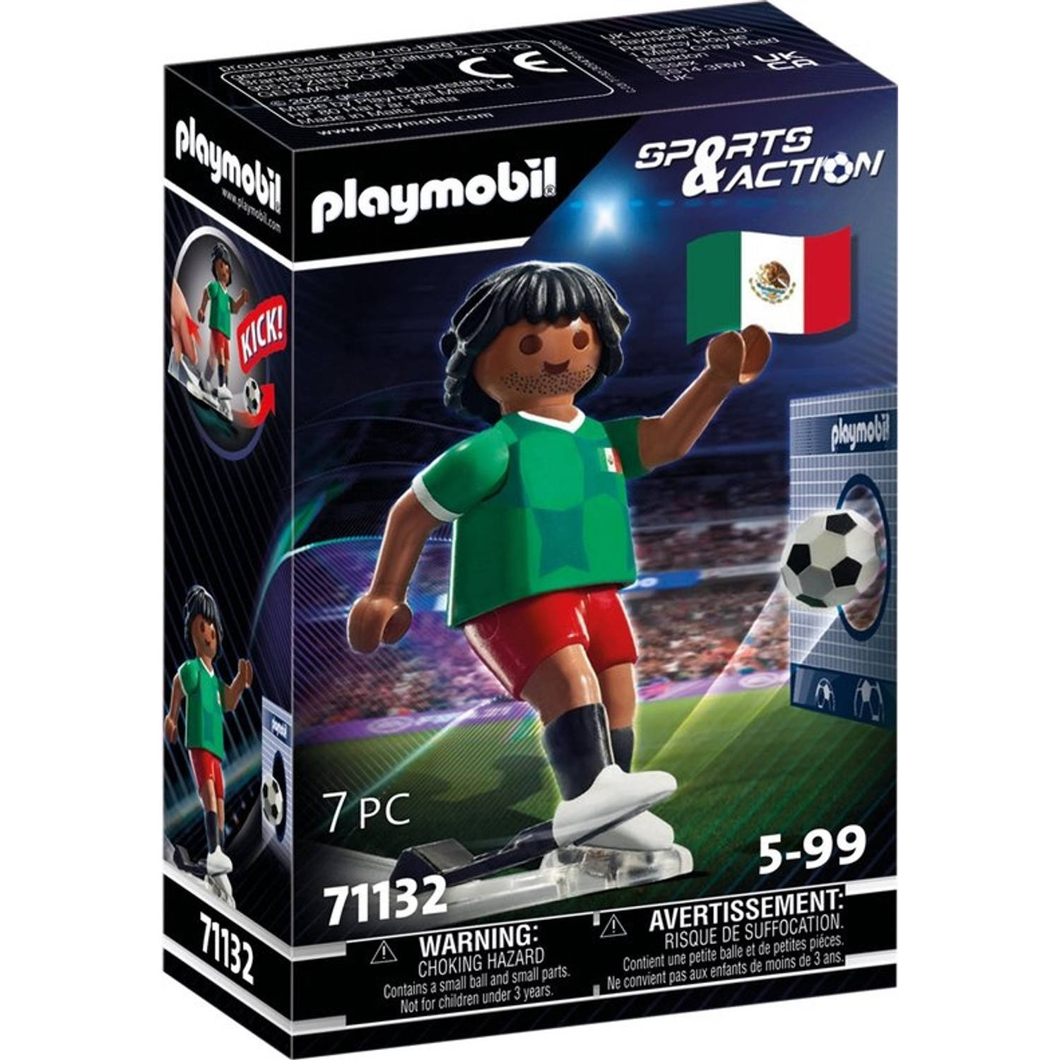 PLAYMOBIL Sports & Action Voetballer Mexico - 71132