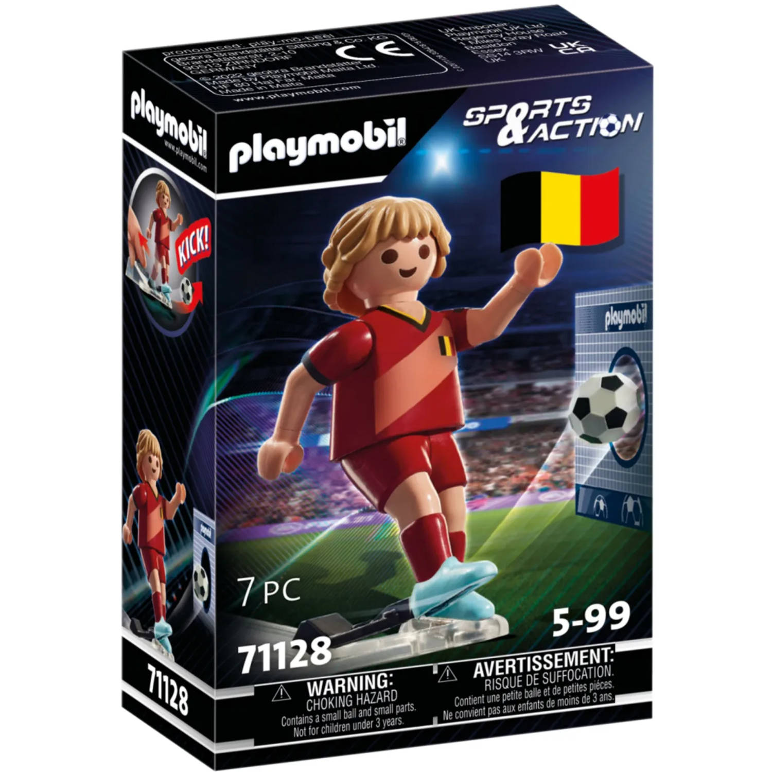 Playmobil Sports & Action Voetballer België 71128
