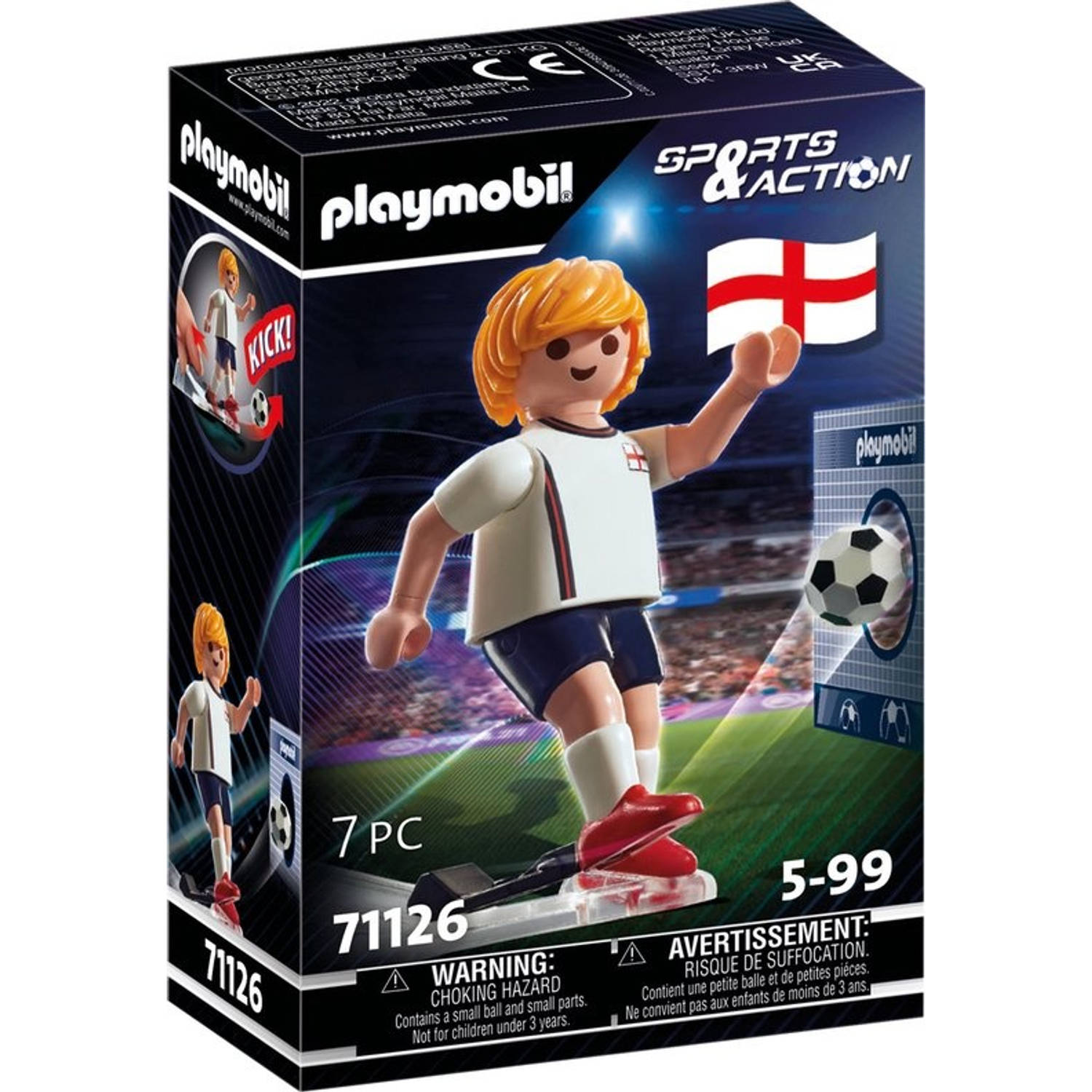 Playmobil Sports & Action Voetballer Engeland 71126