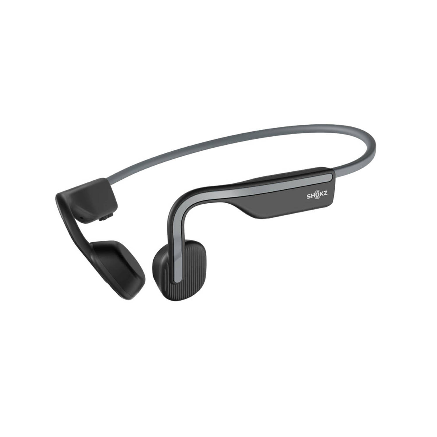 Shokz OpenMove Bluetooth draadloze sport hoofdtelefoon met microfoon, beengeleiding , IP55 waterdicht (Slate Grey)