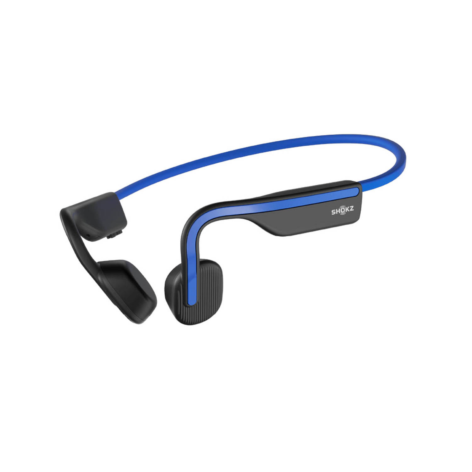 Shokz OpenMove Bluetooth draadloze sport hoofdtelefoon met microfoon, beengeleiding , IP55 waterdicht (Elevation Blue)