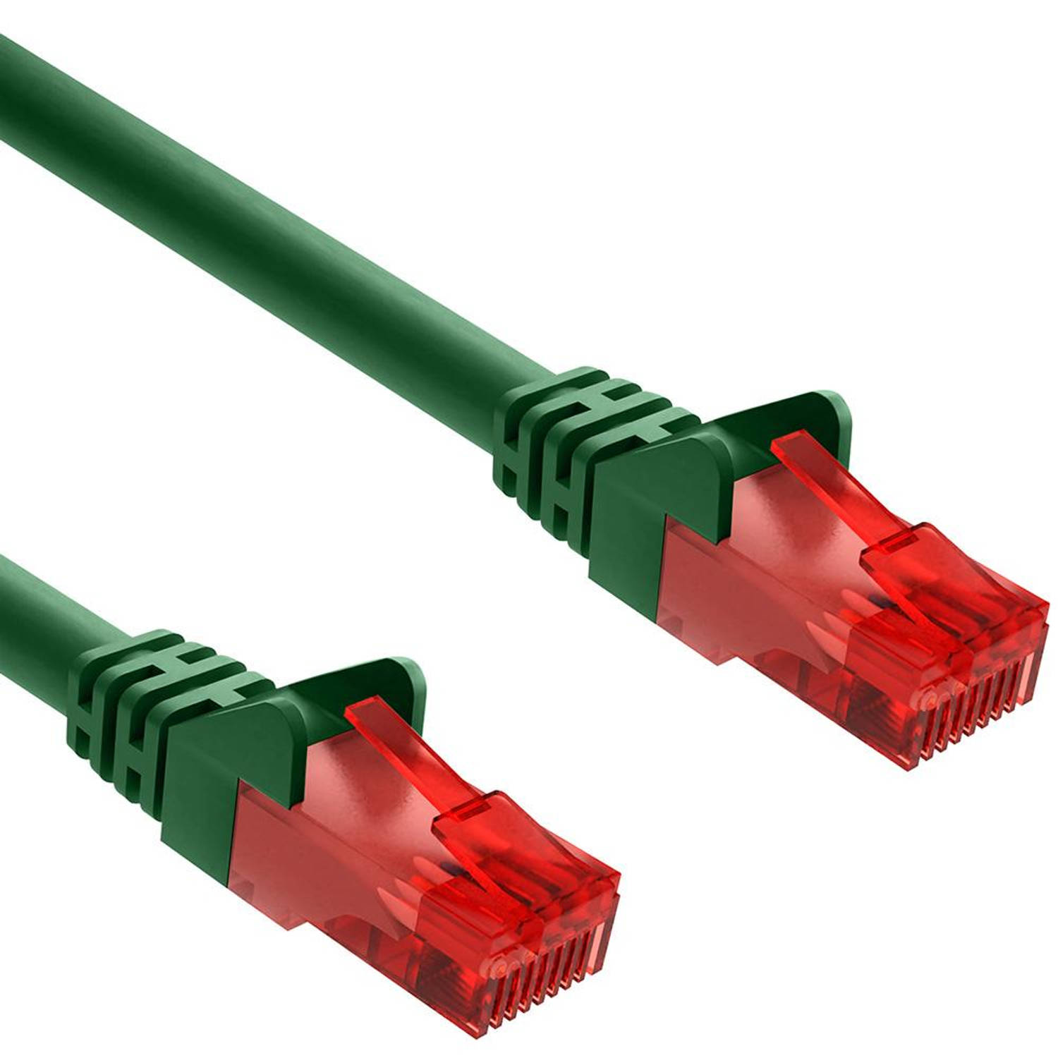 Cat 6 - U/UTP - Netwerkkabel - Patchkabel - Internetkabel - 10 Gbps - 15 meter - Groen - Allteq