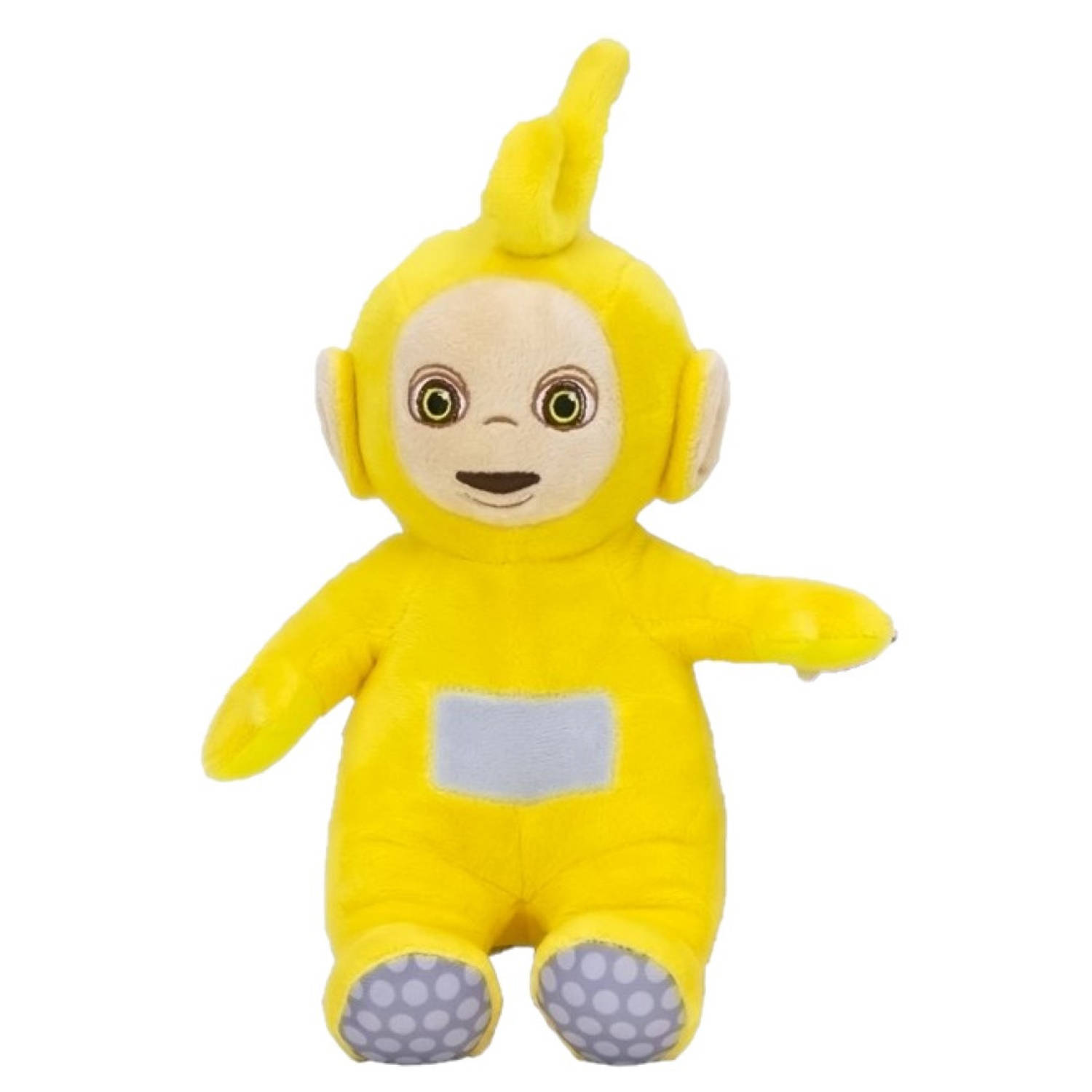 Pluche Teletubbies speelgoed knuffel Laa Laa geel 36 cm - Knuffelpop