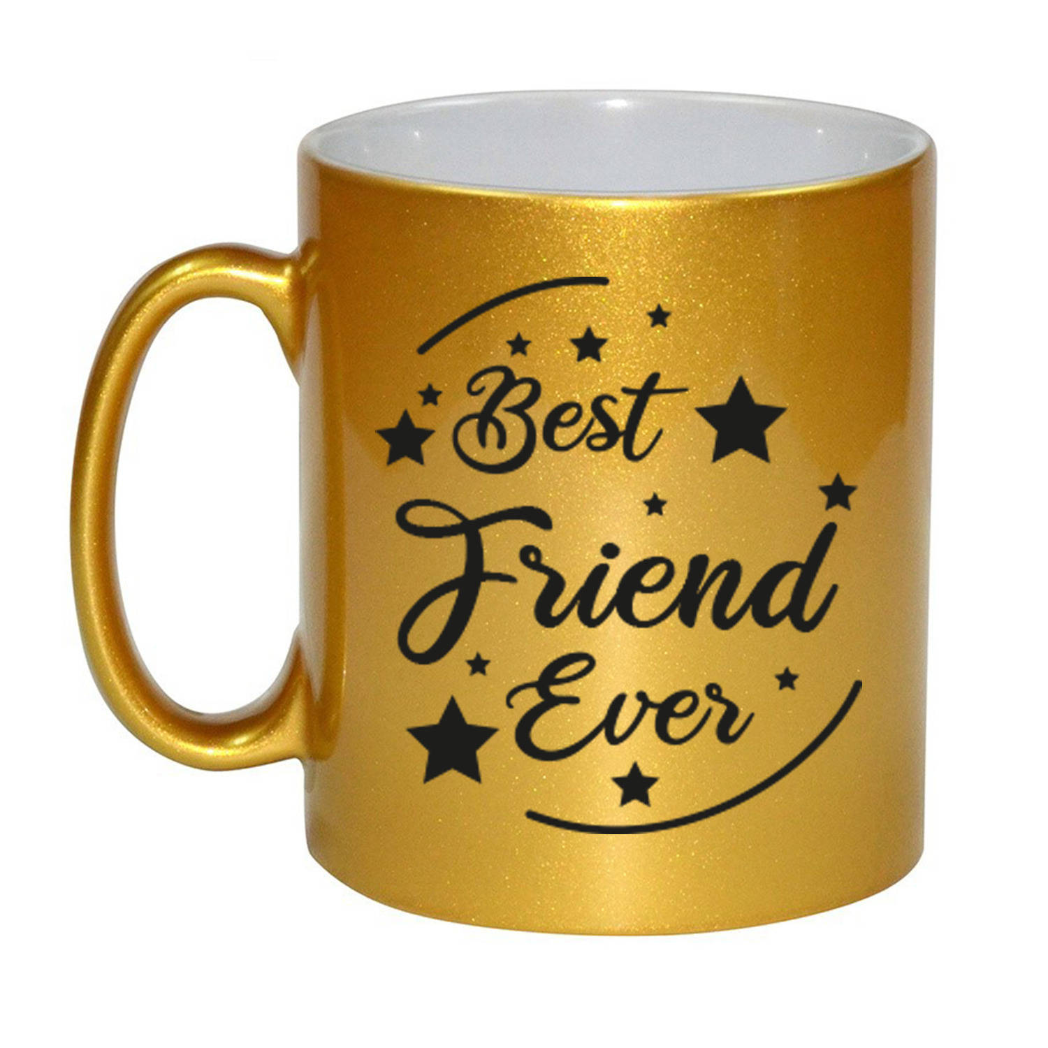 Gouden Best Friend Ever Cadeau Koffiemok-Theebeker 330 Ml Feest Mokken