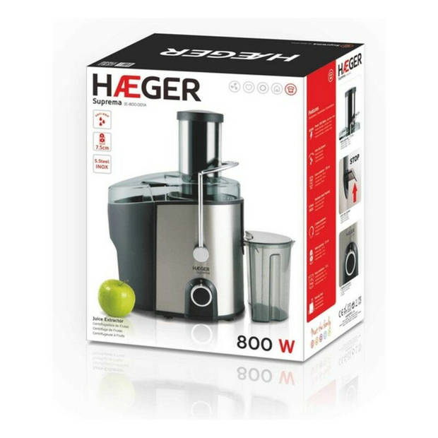 Juicer Haeger JE-800.001A 800W Zwart 800 W