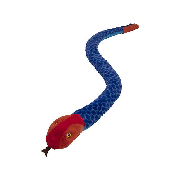 Pluche dieren knuffels 2x slangen van 150 cm - Knuffeldier