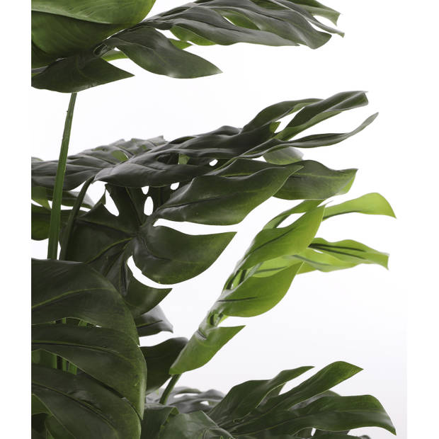 Mica Decorations Kunstplant - Monstera - groen - 160 x 70 cm - Kunstplanten