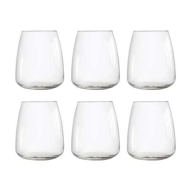 Royal Leerdam Waterglas Grandeur 48 cl Transparant 6 stuks