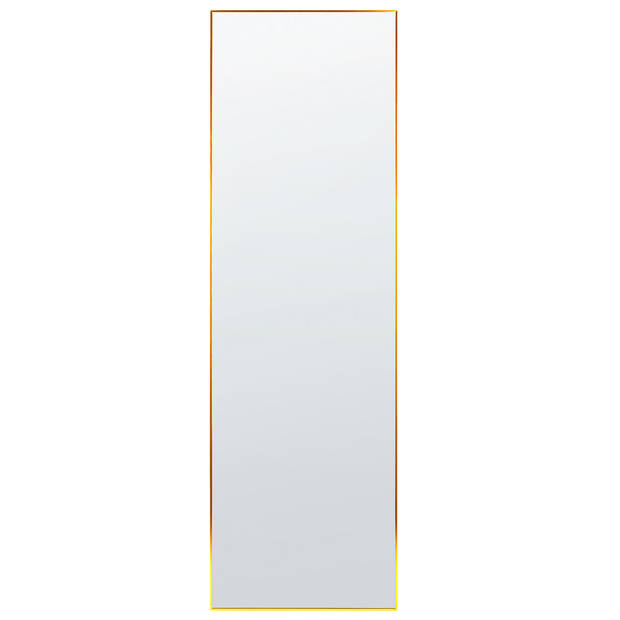 Beliani BEAUVAIS - Staande spiegel-Goud-Aluminium