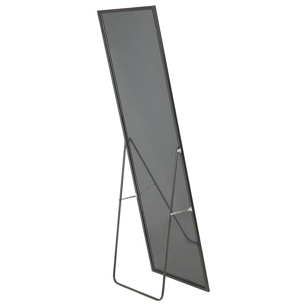 Beliani BEAUVAIS - Staande spiegel-Zwart-Aluminium