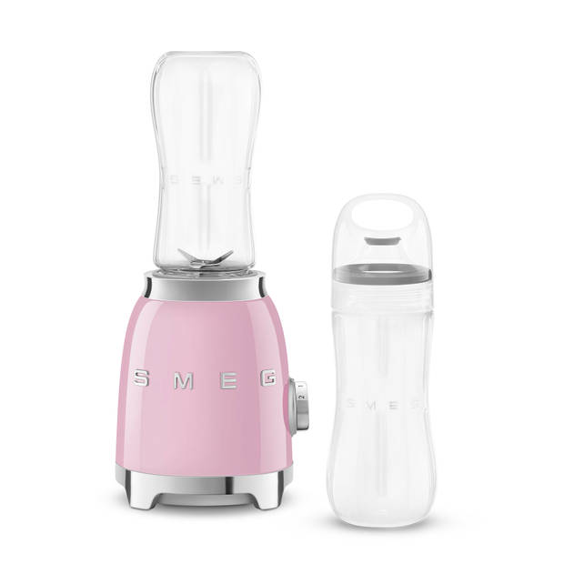 SMEG Personal Blender - compact - Roze - 600 ml - PBF01PKEU