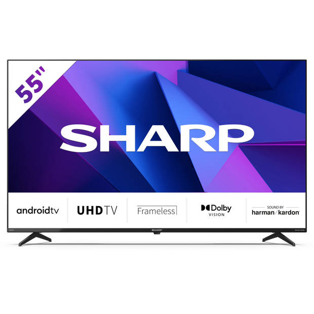 Sharp Aquos 55FN2EA - 55inch - 4K Ultra-HD - Android Smart-TV