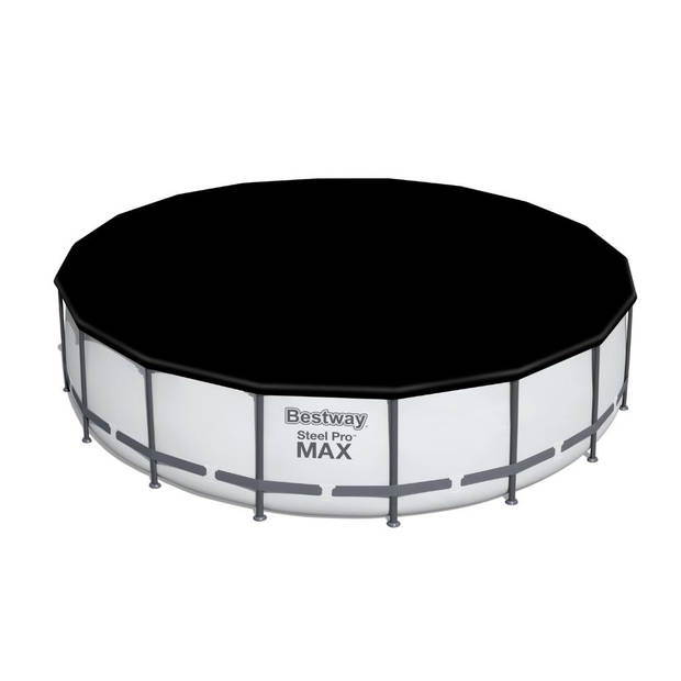 Bestway - Steel Pro MAX - Opzetzwembad inclusief filterpomp en accessoires - 549x122 cm - Rond