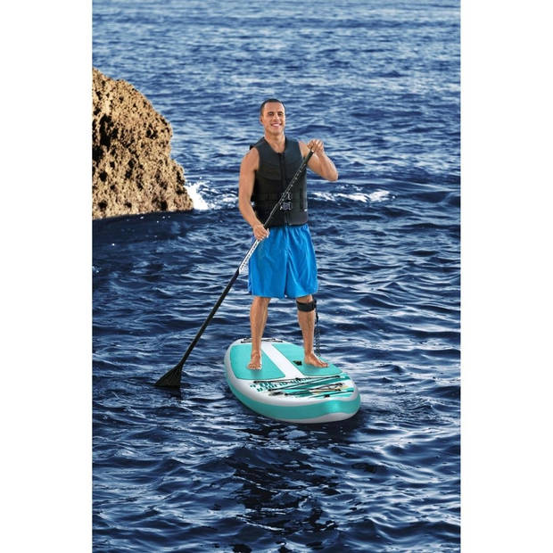 Bestway Sup Board - Hydro Force - Aqua Glider Set en SUP Elektrische Luchtpomp 12V