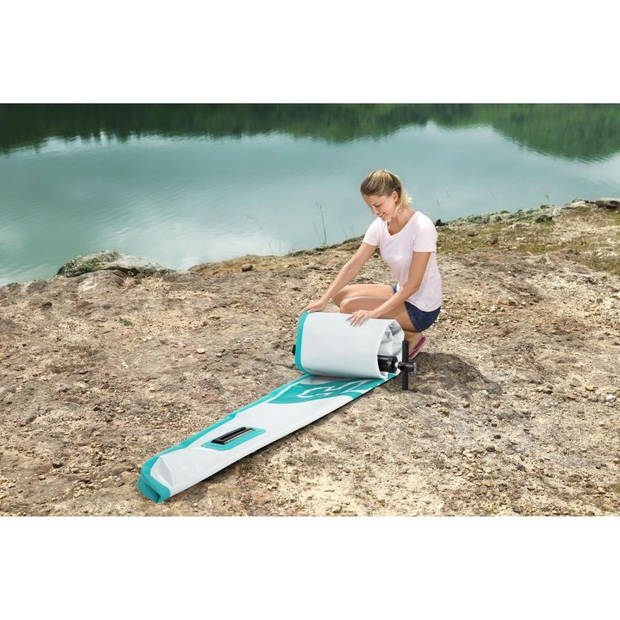 Bestway Sup Board - Hydro Force - Aqua Glider Set en SUP Elektrische Luchtpomp 12V