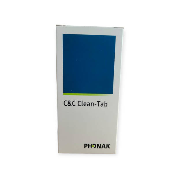 Phonak C&C Clean tab Reinigingstabletten voor Oorstukjes en Otoplastieken