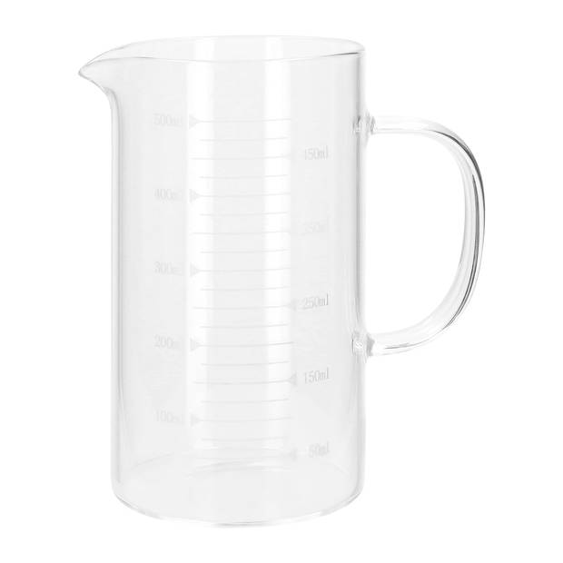 Krumble Maatbeker glas met deksel - 500 ml