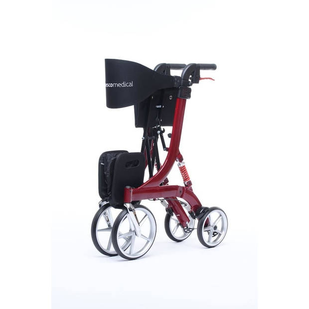 Rollator met vering Spring Gebruikerslengte: 1.60m tot 1.70m, Kleur: Grijs