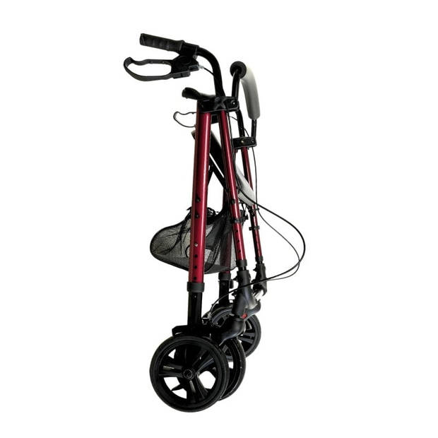 Rollator Nova (6,7kg) binnenrollator ook geschikt voor buiten Rood