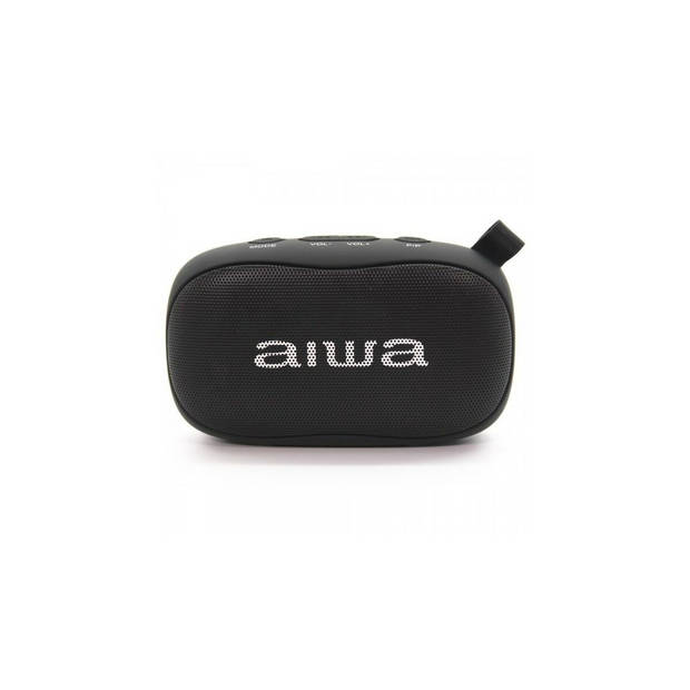 Dankzij de draagbare Bluetooth®-luidsprekers Aiwa BS110BK 10W