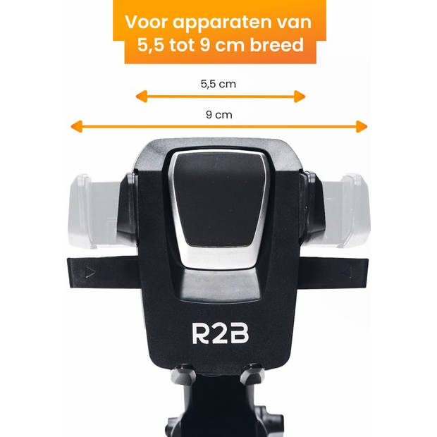 R2B Telefoonhouders Auto Zuignap - Voor Raam en Dashboard - Gsm Houder Auto - Autoaccessoires - Auto Telefoonhouder