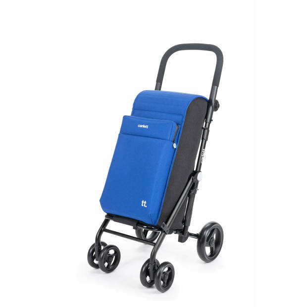 Boodschappentrolley Urban Quad Blauw