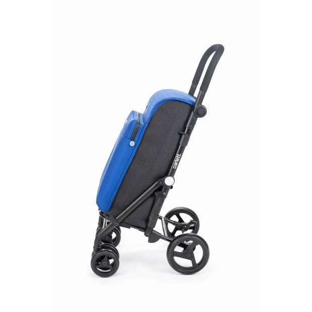 Boodschappentrolley Urban Quad Blauw