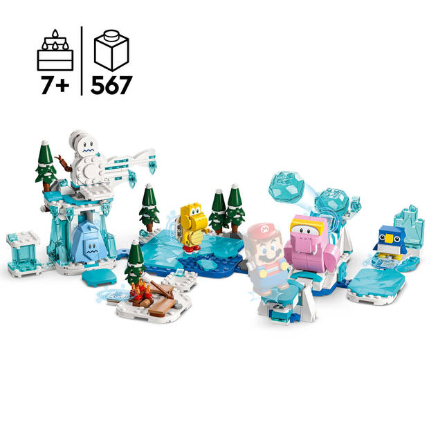 LEGO Super Mario Uitbreidingsset: Fliprus' sneeuwavontuur - 71417